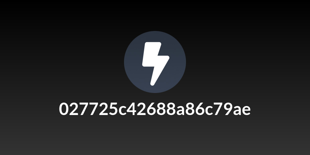 027725c42688a86c79ae