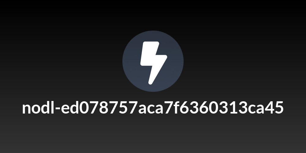 nodl-ed078757aca7f6360313ca45