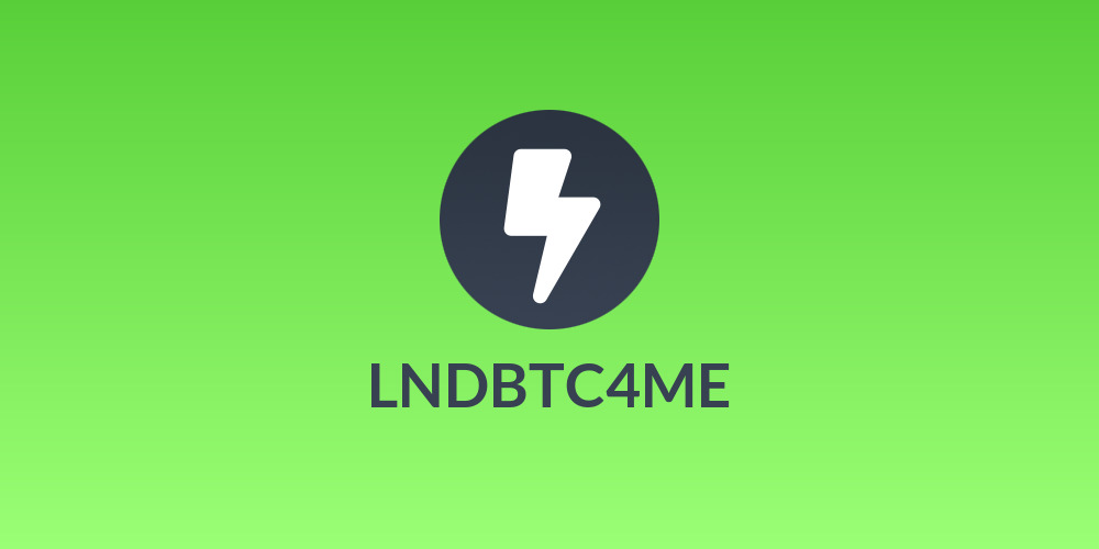 LNDBTC4ME