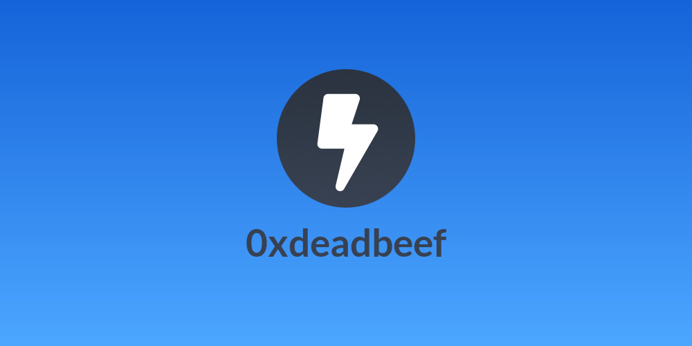 0xdeadbeef