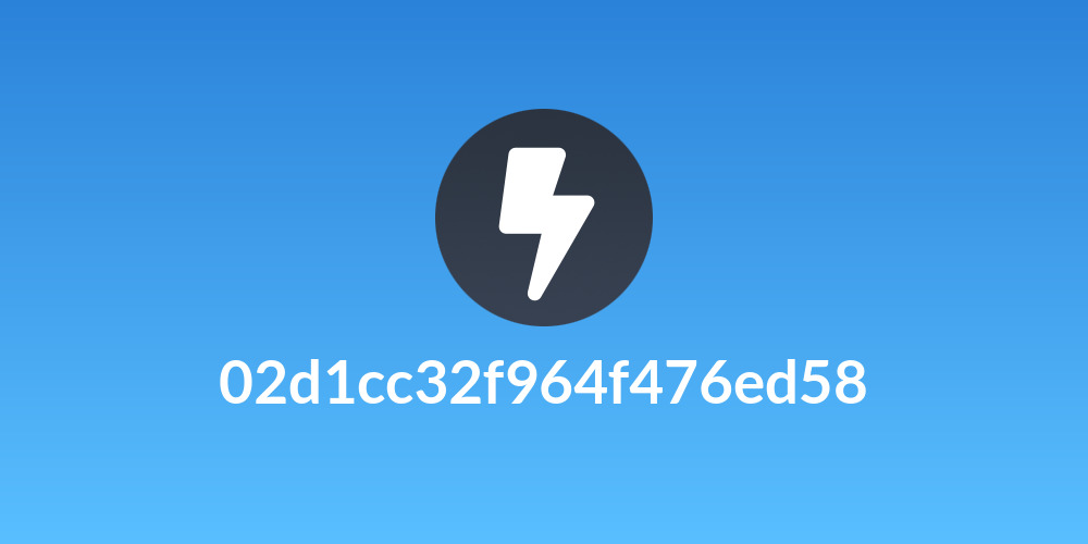 02d1cc32f964f476ed58