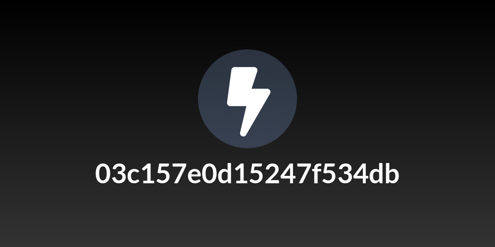 03c157e0d15247f534db