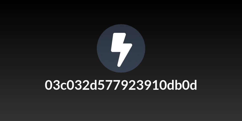 03c032d577923910db0d