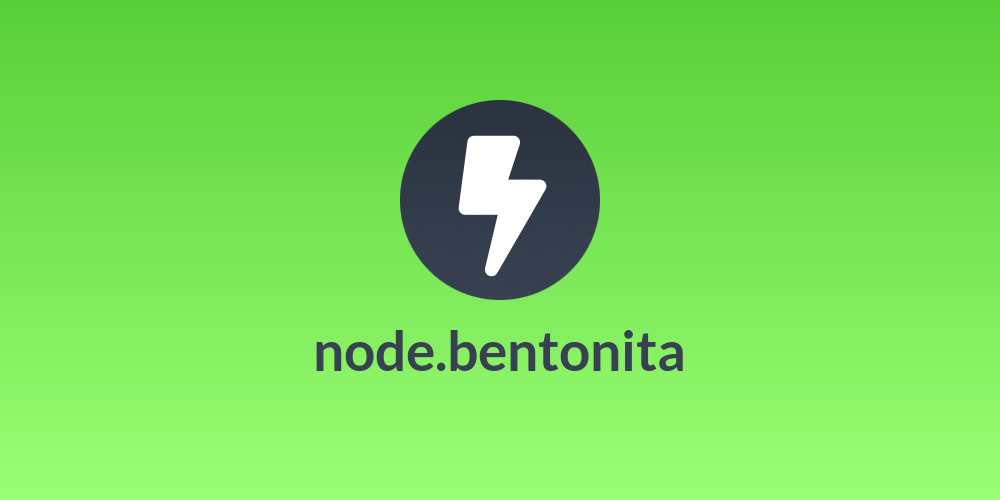 node.bentonita⚡️🍊