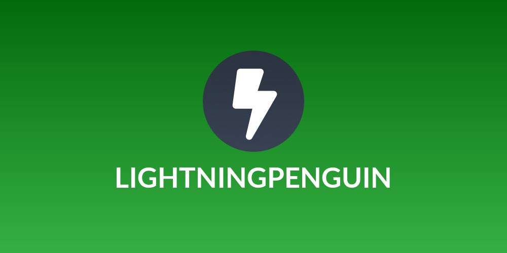 LIGHTNINGPENGUIN
