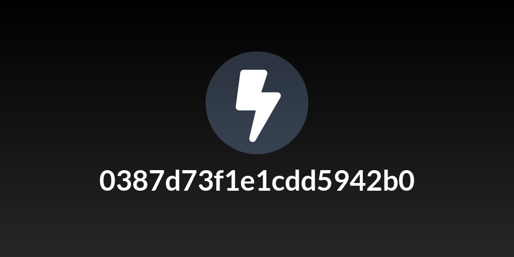 0387d73f1e1cdd5942b0