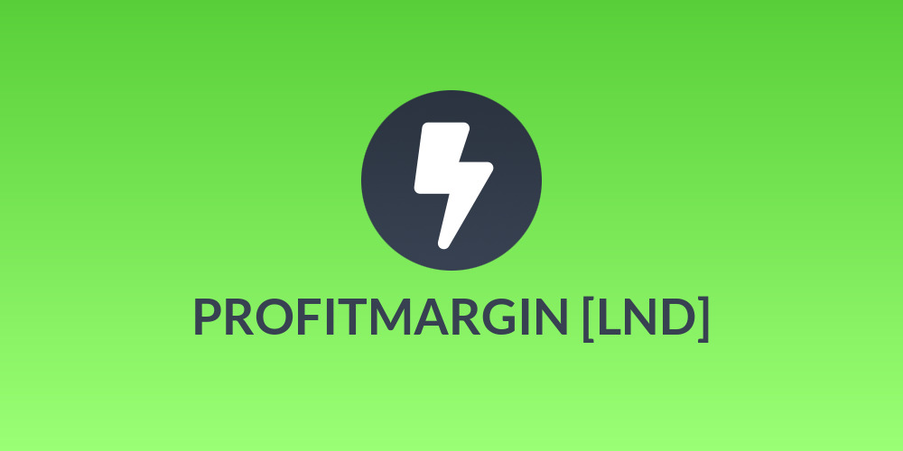 PROFITMARGIN [LND]