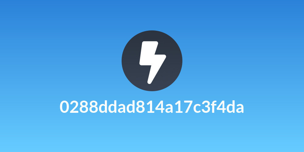 0288ddad814a17c3f4da