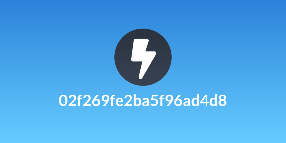 02f269fe2ba5f96ad4d8