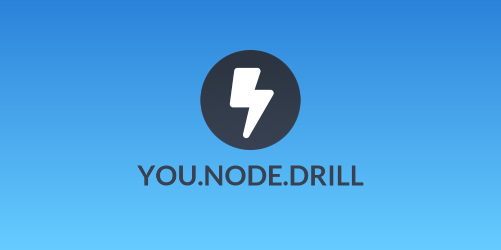 YOU.NODE.DRILL