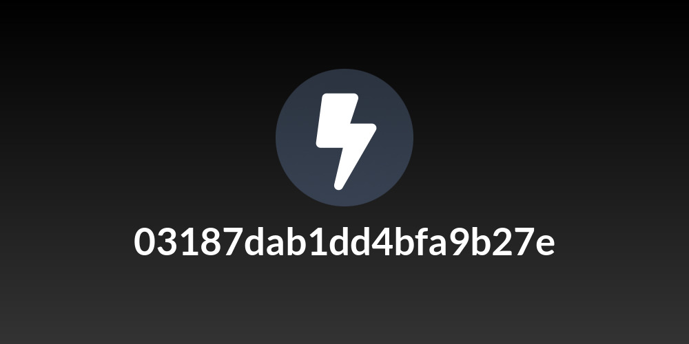 03187dab1dd4bfa9b27e