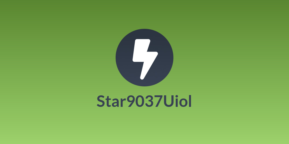 Star9037Uiol