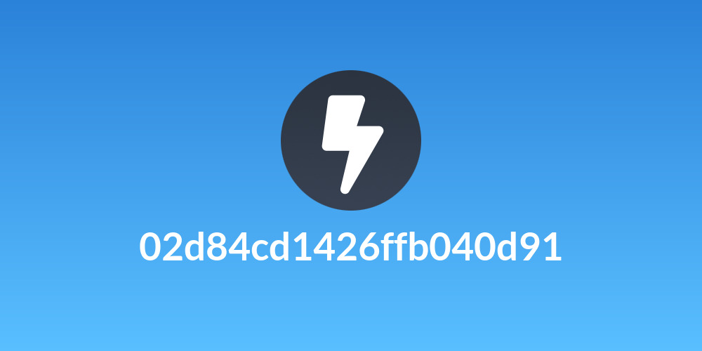 02d84cd1426ffb040d91