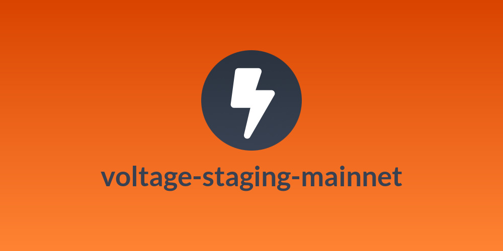 voltage-staging-mainnet