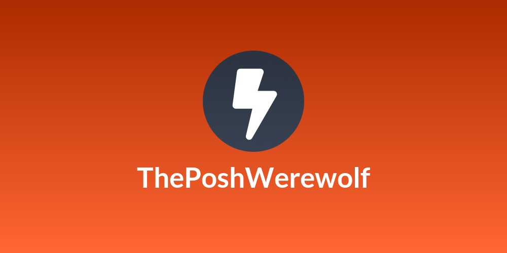 ThePoshWerewolf
