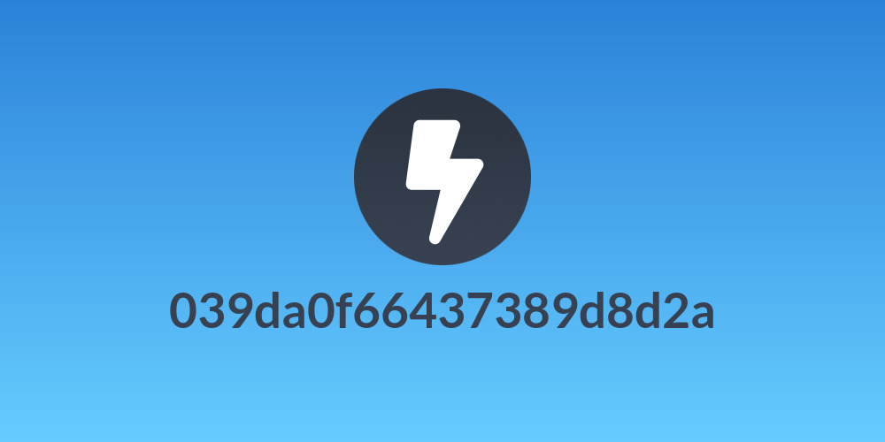 039da0f66437389d8d2a