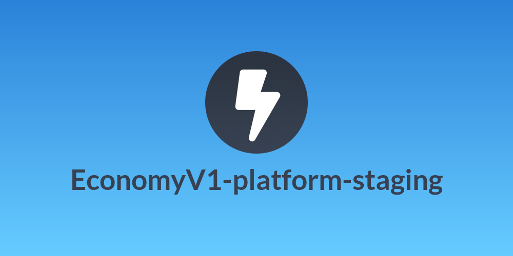 EconomyV1-platform-staging