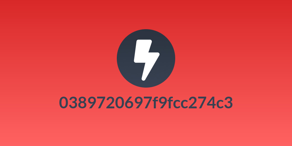 0389720697f9fcc274c3