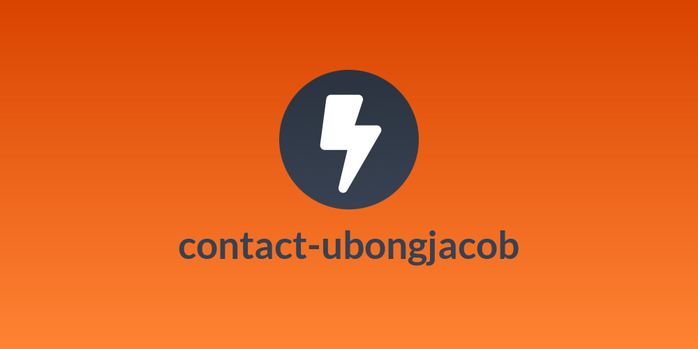 contact-ubongjacob
