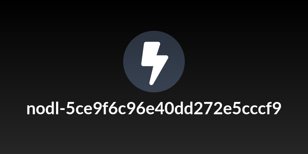 nodl-5ce9f6c96e40dd272e5cccf9