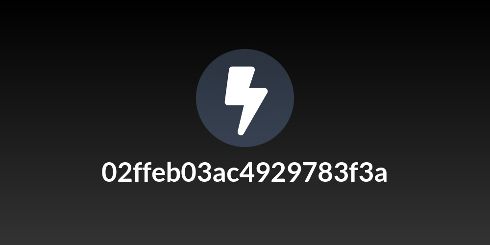 02ffeb03ac4929783f3a