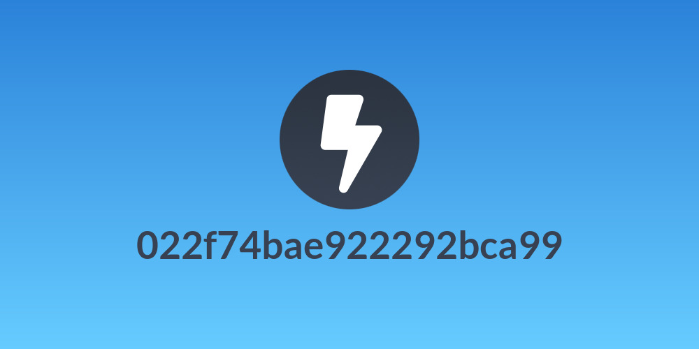 022f74bae922292bca99