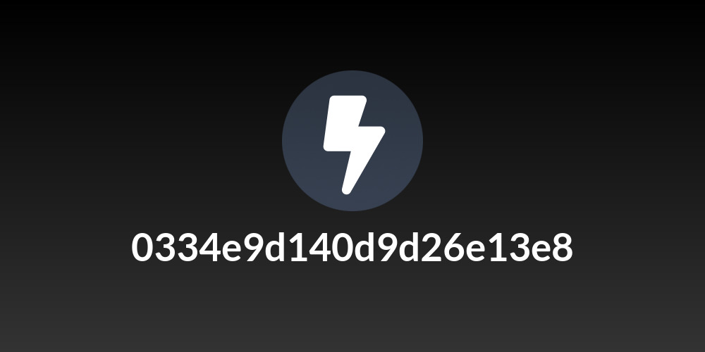 0334e9d140d9d26e13e8