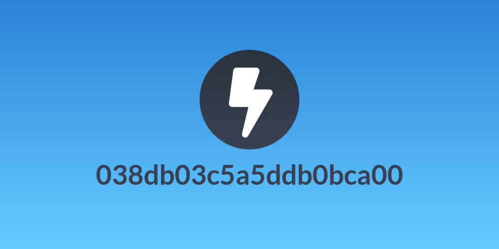 038db03c5a5ddb0bca00