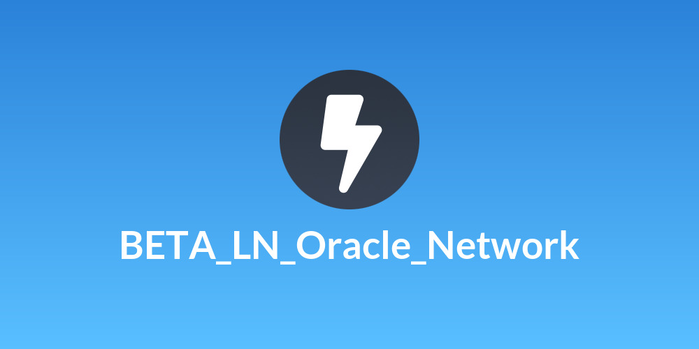 BETA_LN_Oracle_Network