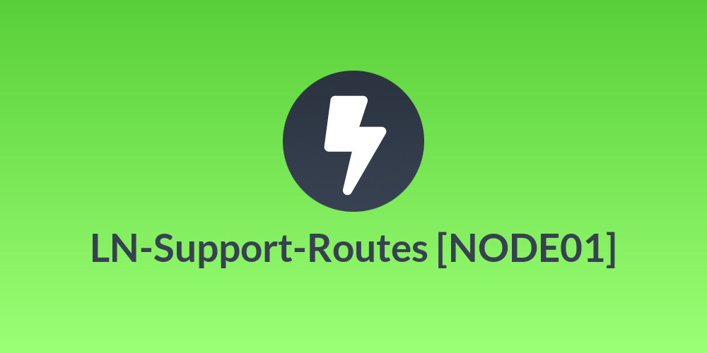 LN-Support-Routes [NODE01]