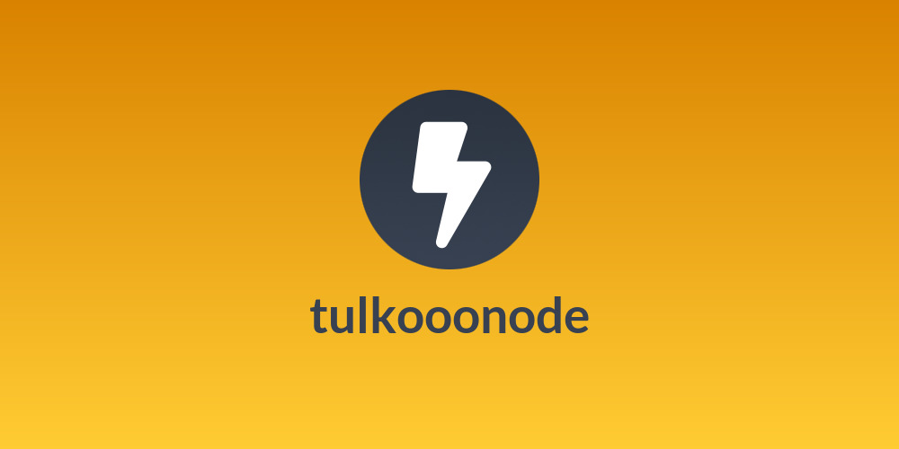 tulkooonode