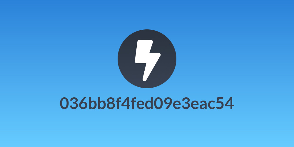 036bb8f4fed09e3eac54