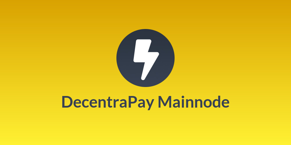 DecentraPay Mainnode