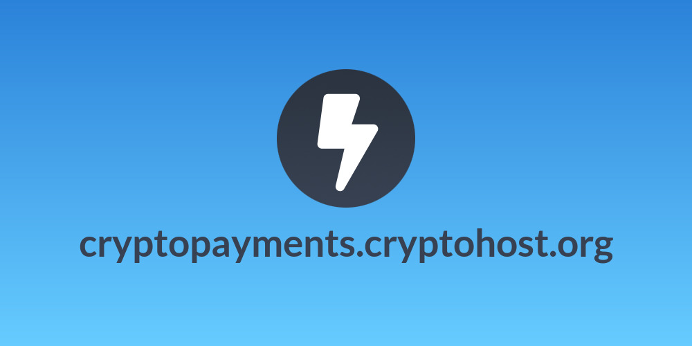cryptopayments.cryptohost.org