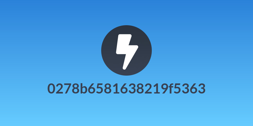 0278b6581638219f5363