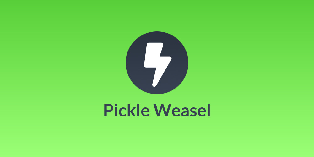 Pickle Weasel