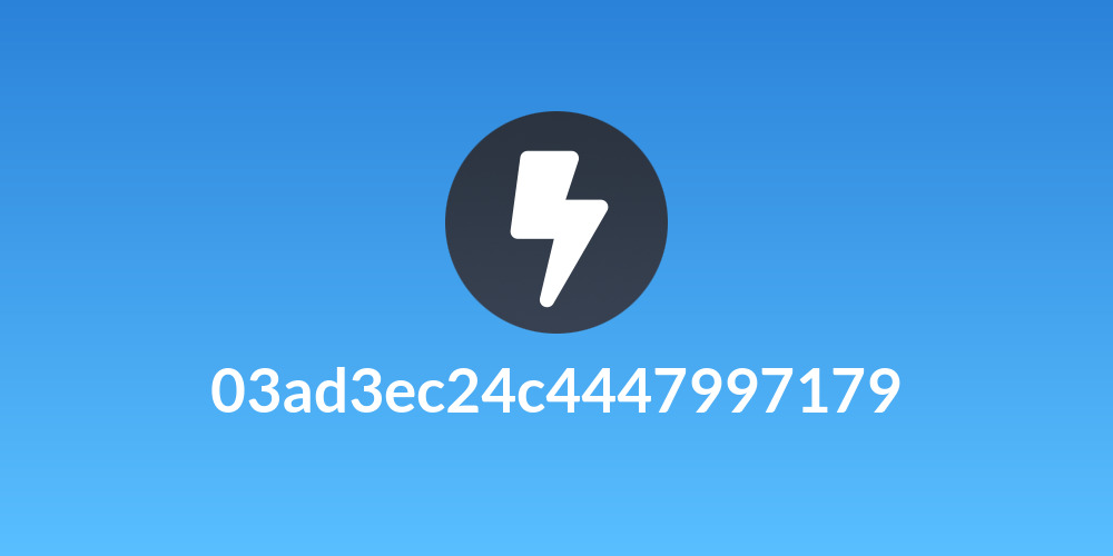 03ad3ec24c4447997179