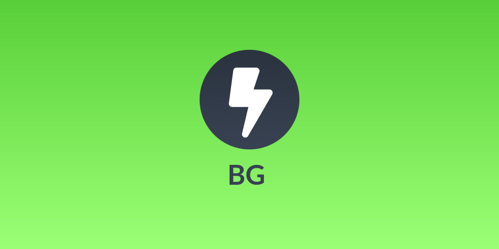 BG ⚡🛸⚡