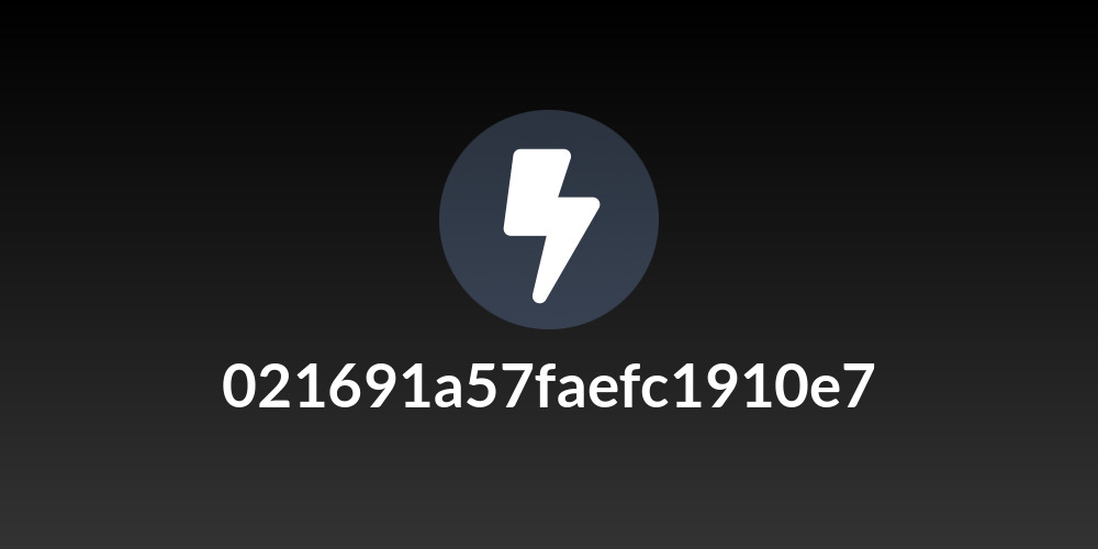 021691a57faefc1910e7