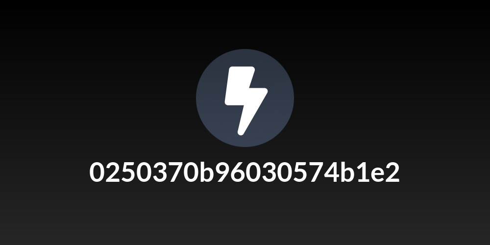 0250370b96030574b1e2