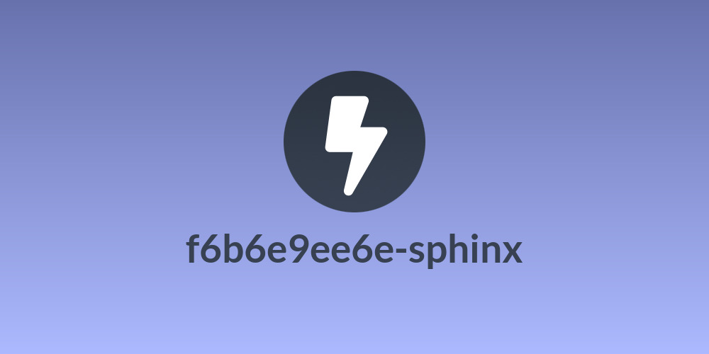 f6b6e9ee6e-sphinx