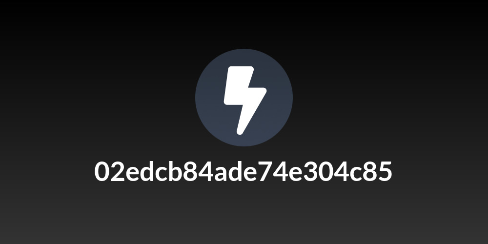 02edcb84ade74e304c85