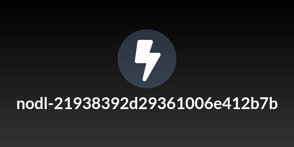 nodl-21938392d29361006e412b7b
