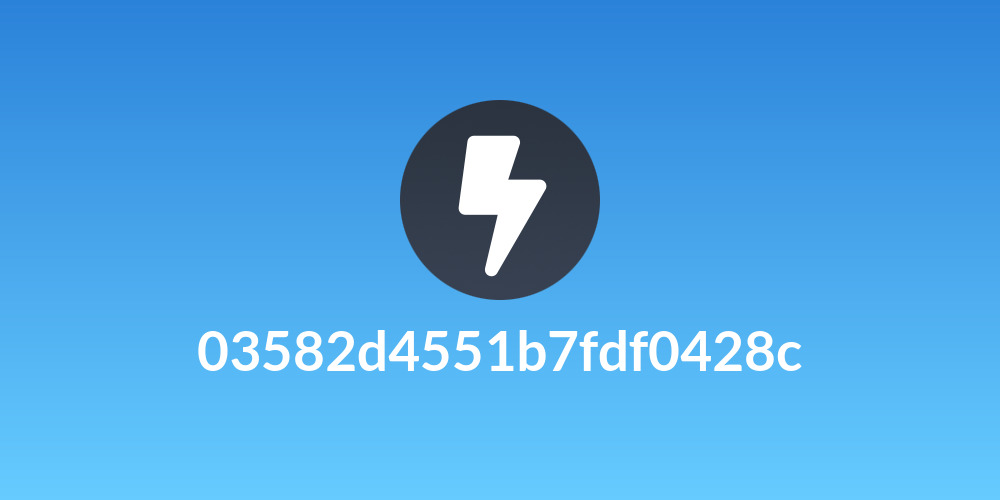 03582d4551b7fdf0428c
