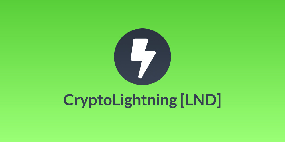 CryptoLightning [LND]