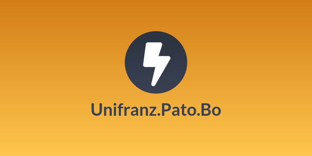 Unifranz.Pato.Bo