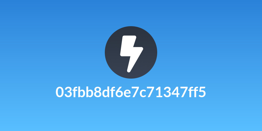 03fbb8df6e7c71347ff5