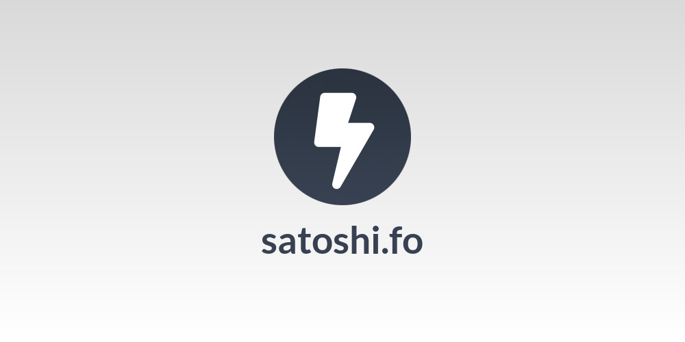 satoshi.fo
