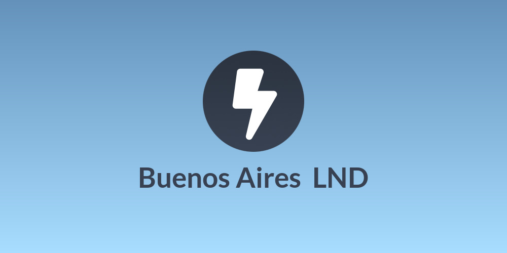 Buenos Aires 🇦🇷 LND⚡