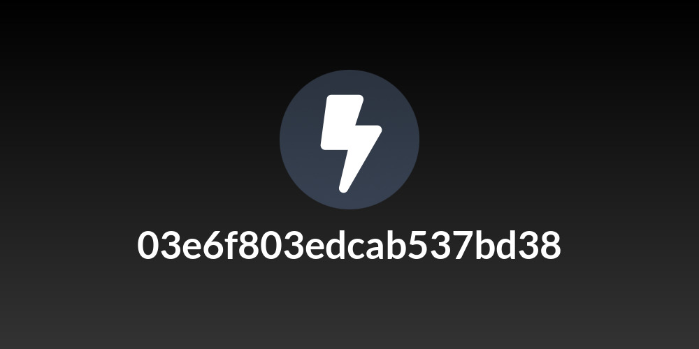 03e6f803edcab537bd38